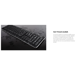 Ensemble clavier + souris Sans-Fil Logitech